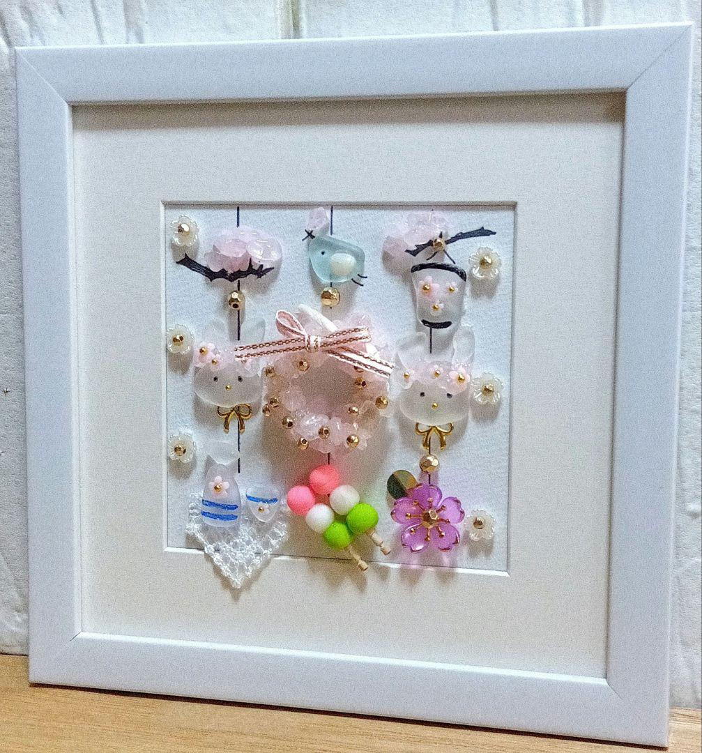 【たかりん様お取り置き】さくらがいっぱい♡吊り飾り＊シーグラスアート