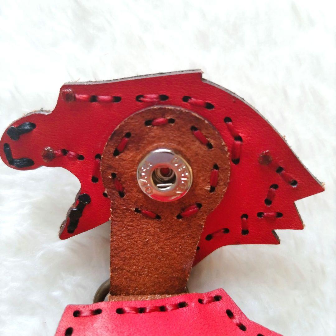 MAN WITH A MISSON FC限定 ロゴキー本革 日本製 キーホルダー