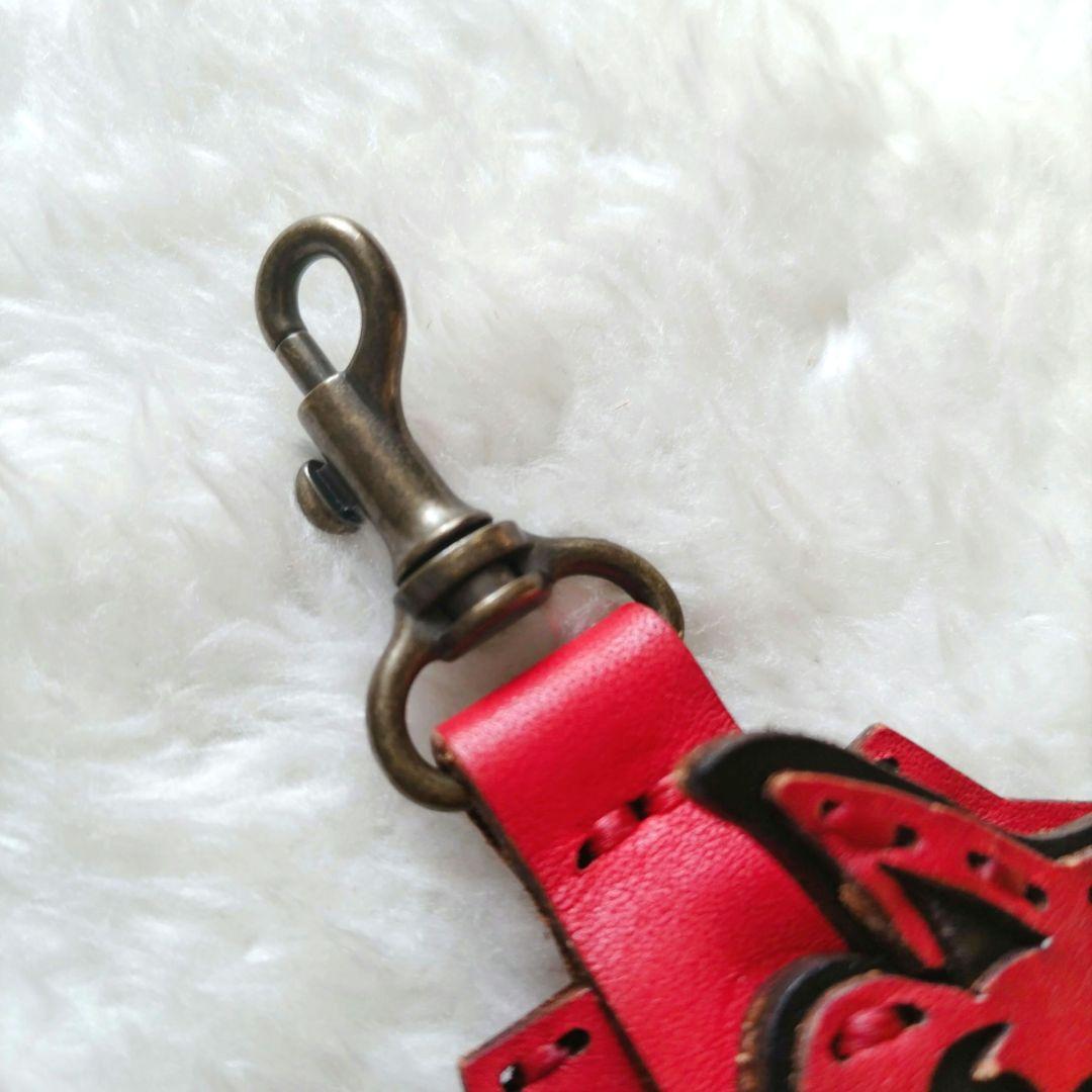 MAN WITH A MISSON FC限定 ロゴキー本革 日本製 キーホルダー