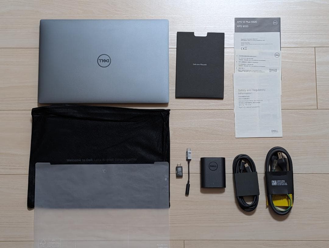 【美品】DELL XPS 13 Plus 9320 i7 32GB 1TB