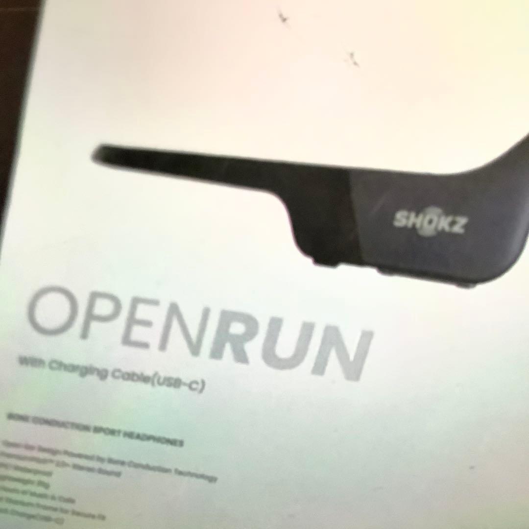 イヤホン SHOKZ OPEN-RUN