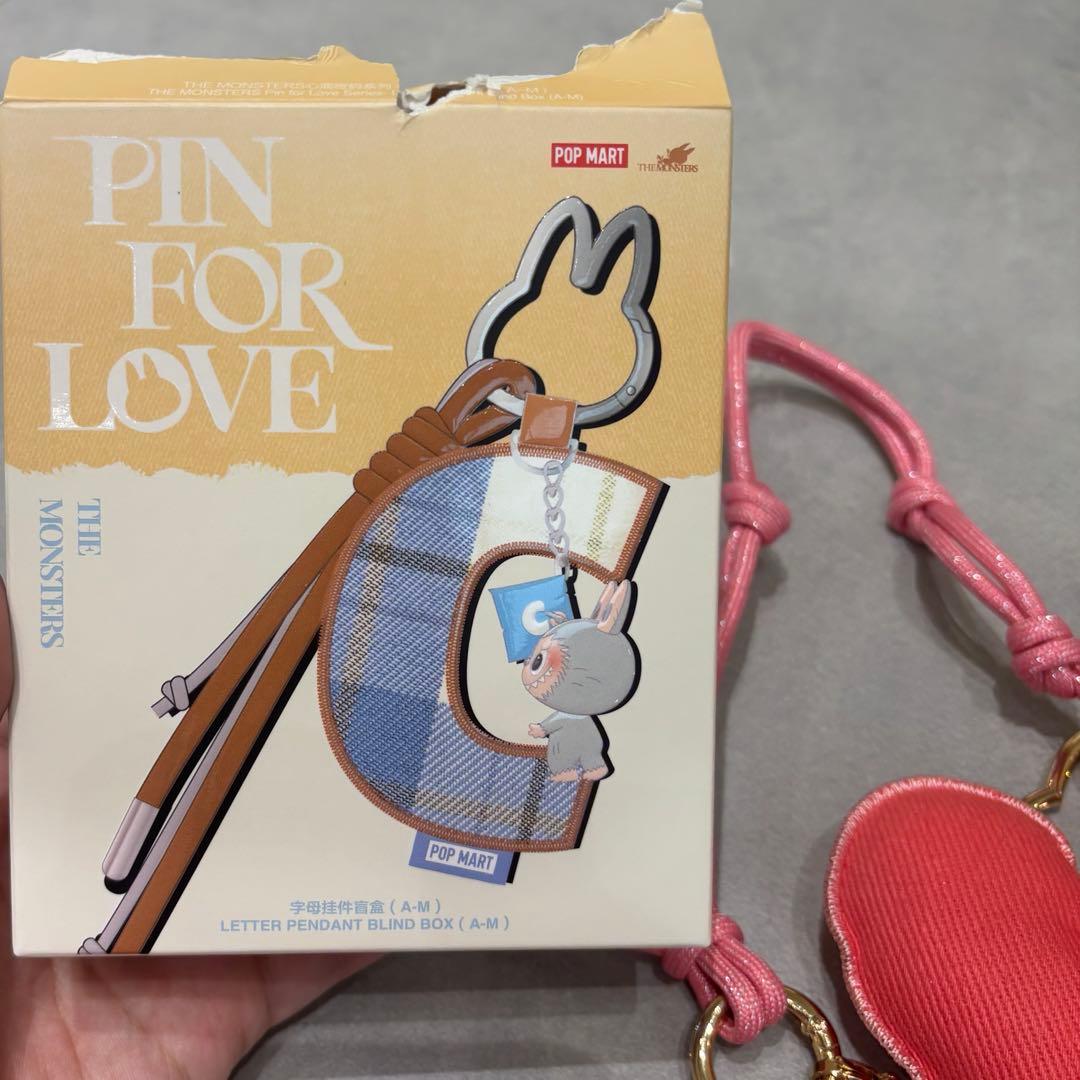 24時間限定価格［正規品］ラブブ　PINFORLOVE イニシャル　シークレット