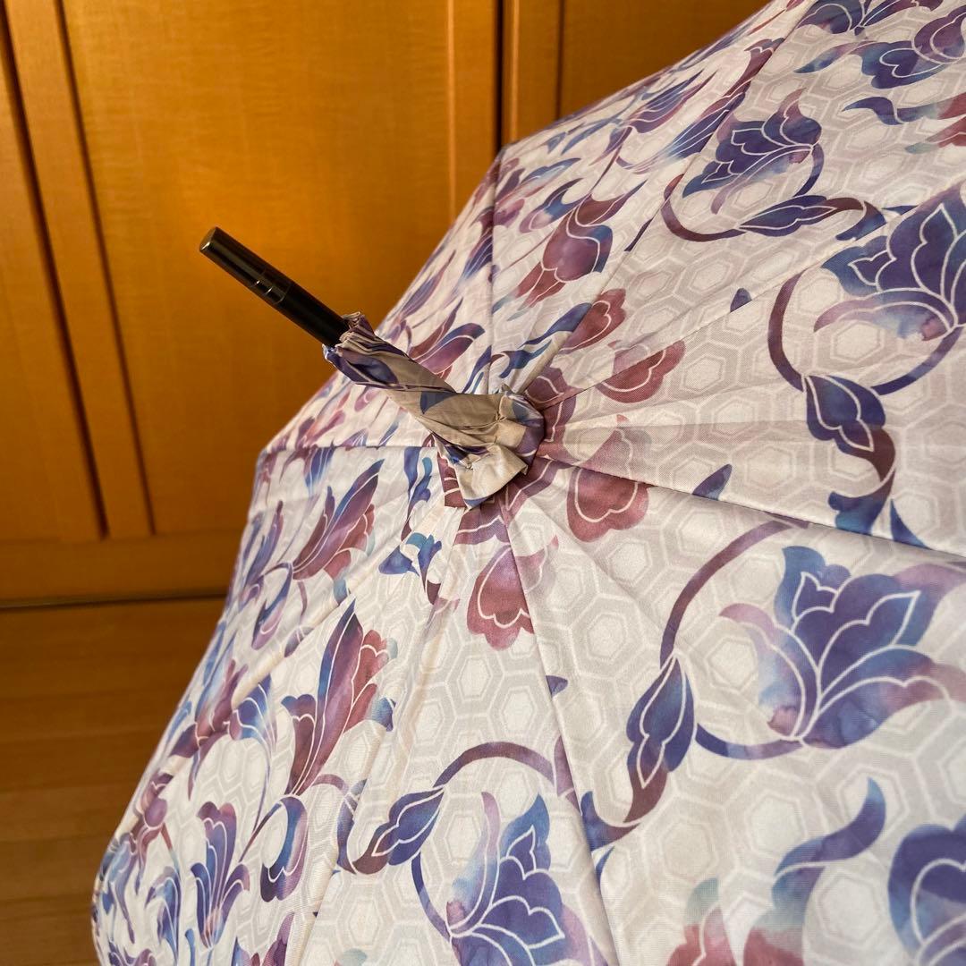 【新品】日本画 和柄調 日傘兼用 傘 日本橋三越品 縁起のいい 風水 神社