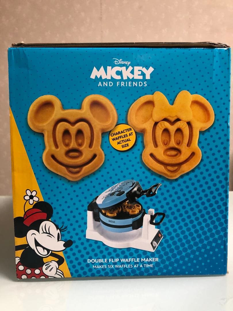 ミッキー ミニー フリップ ワッフルメーカー　 ディズニー 新品未使用
