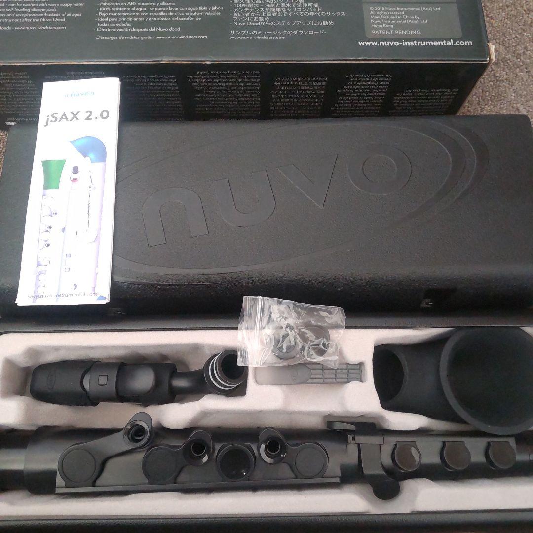 NUVO JSAX 2.0 ブラック プラスチックサックス