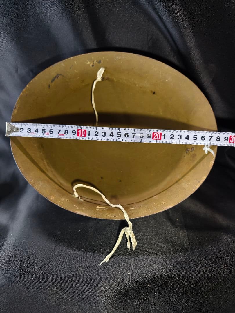 本物 九〇式 鉄兜 ヘルメット 旧日本軍 装備品 時代物オリジナル 骨董