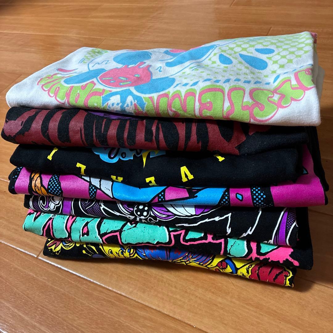 【ヒステリックパニック】ライブTシャツ【6種セットまとめ売り】