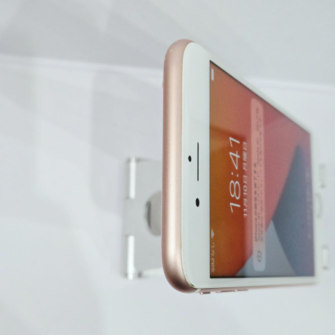 91 iPhone6sローズゴールド SIMフリー 美品