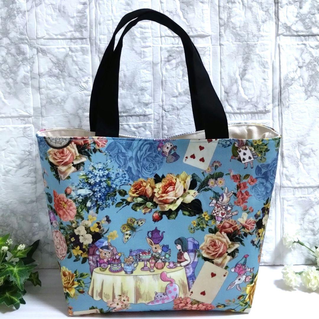 ミニトートバッグ　エピファニーxアリス柄　ジョリーフルール