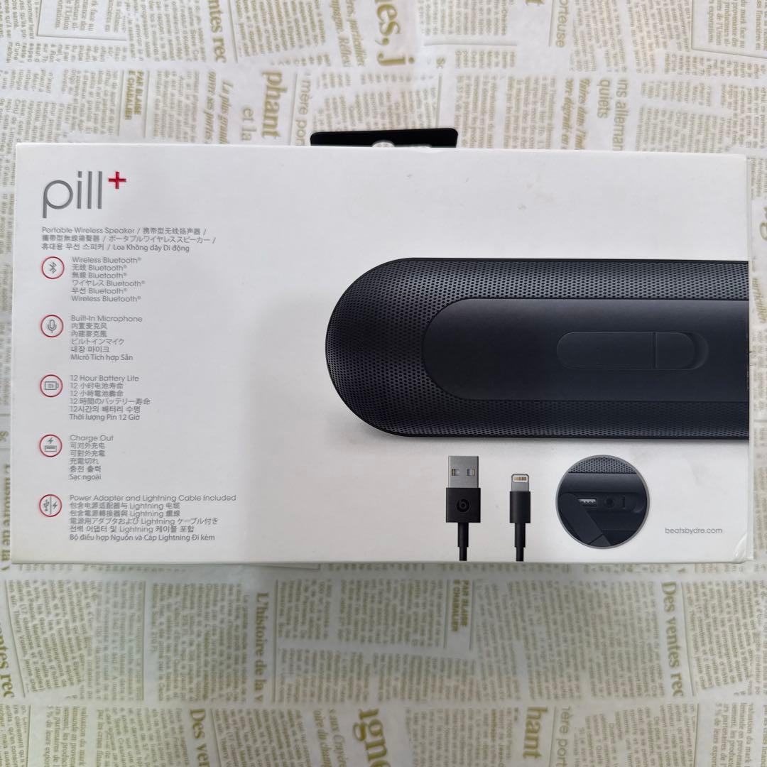 【美品】Beats Pill+ Bluetooth ワイヤレススピーカー黒