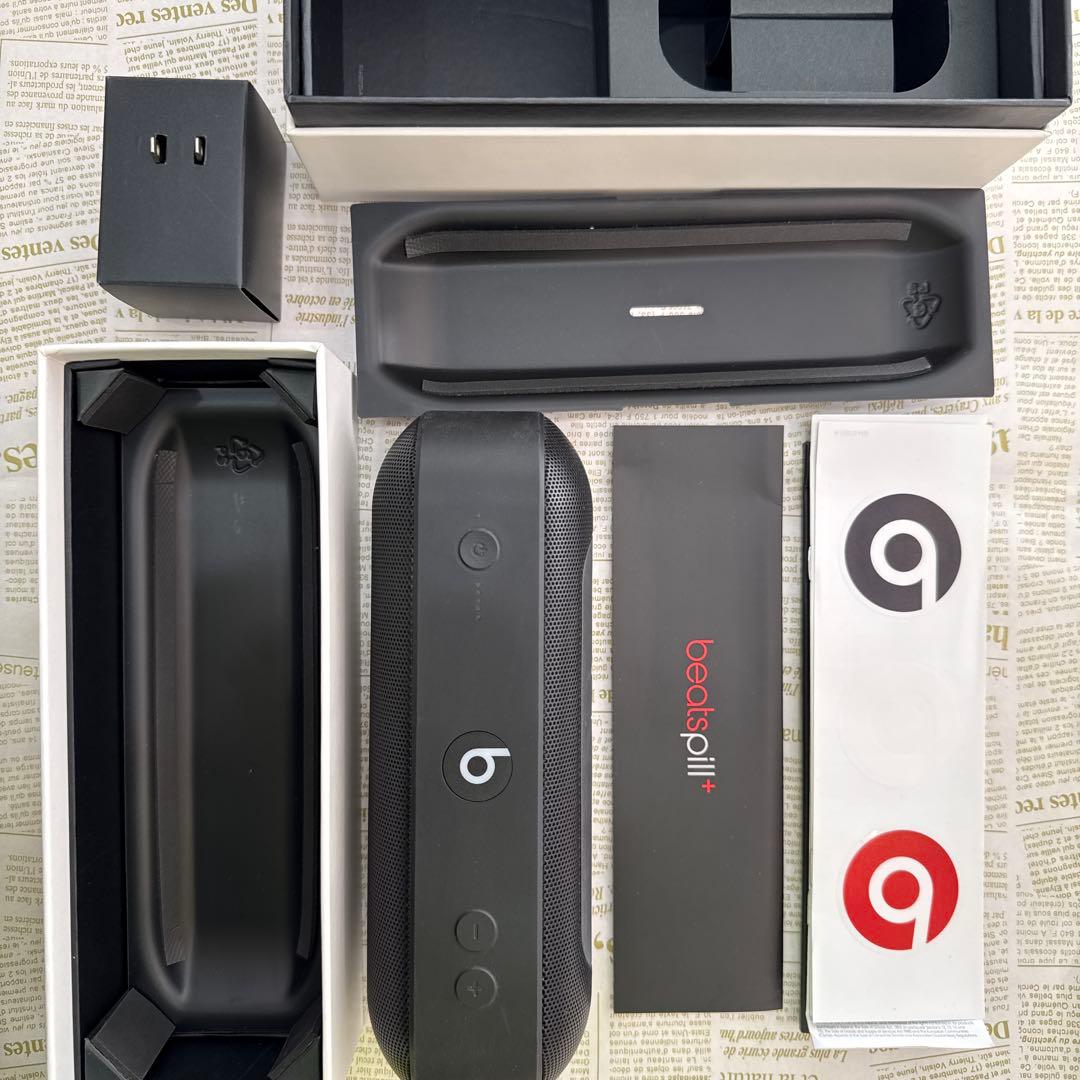 【美品】Beats Pill+ Bluetooth ワイヤレススピーカー黒
