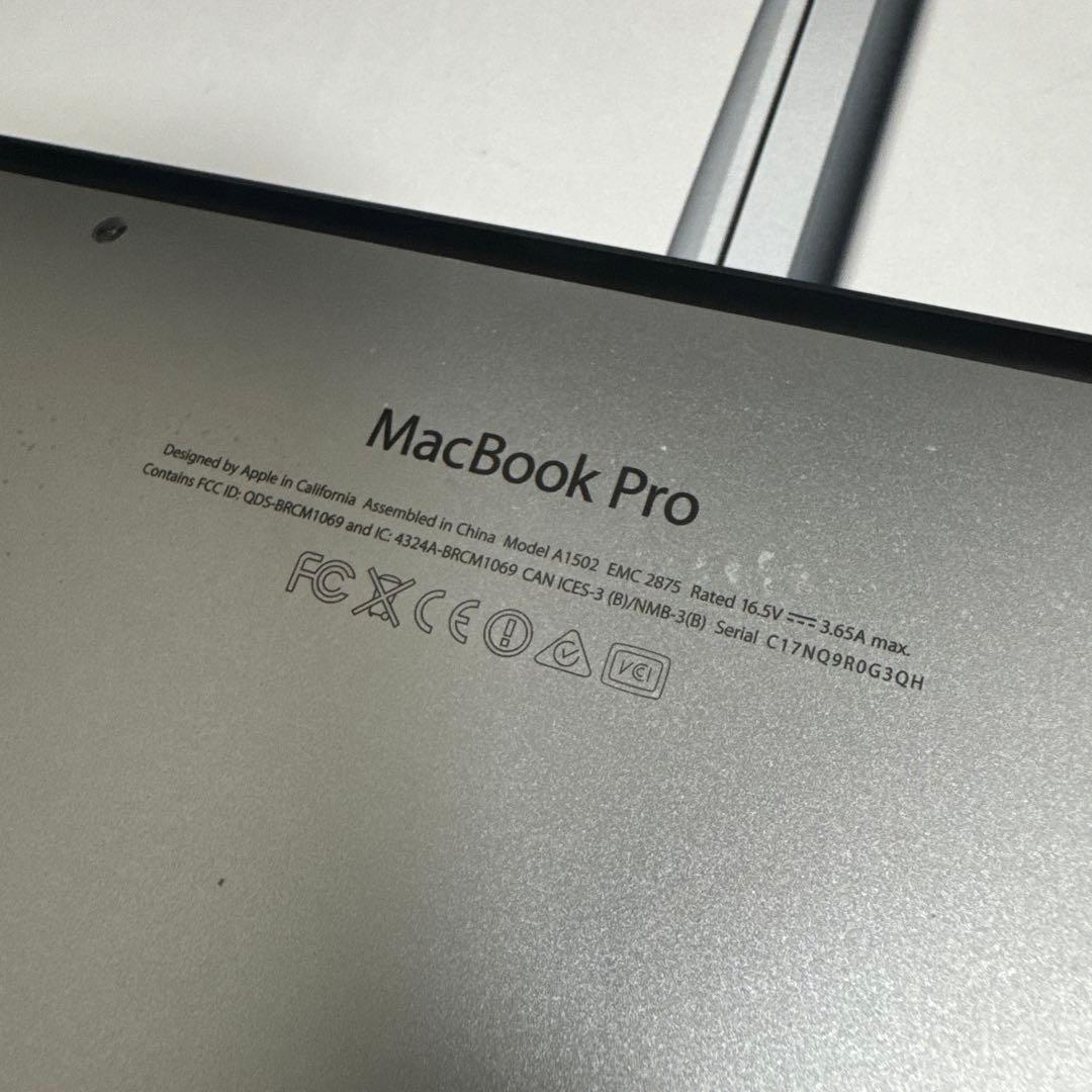 Apple MacBook Pro A1502 動作品