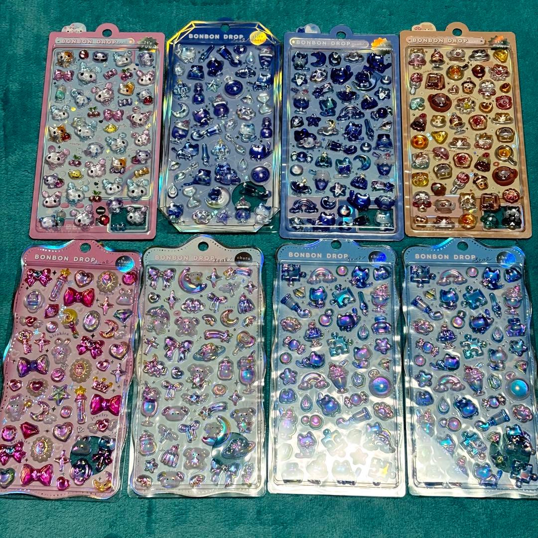 《正規品》ボンボンドロップシール　オリジナル　まとめ売り　18枚
