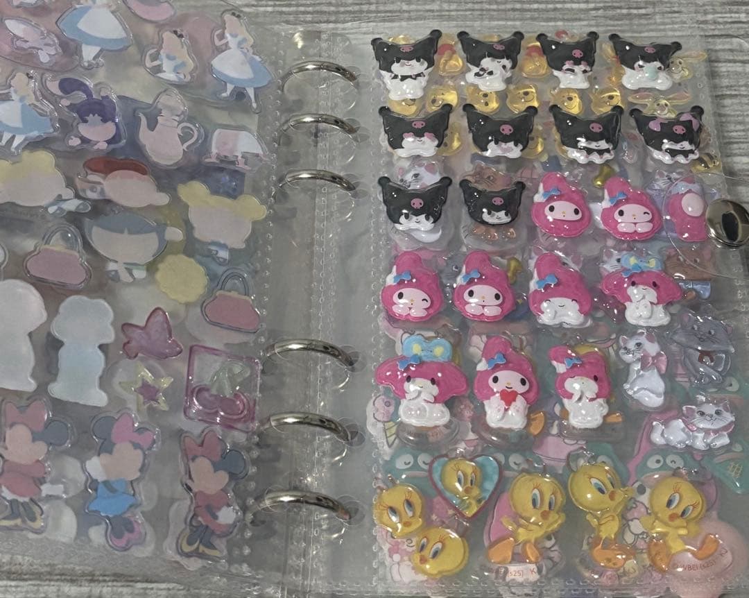 シール帳完成品