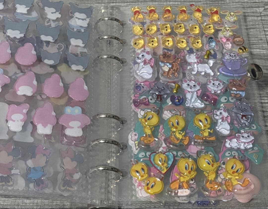 シール帳完成品