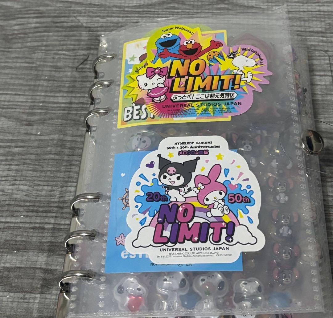 シール帳完成品