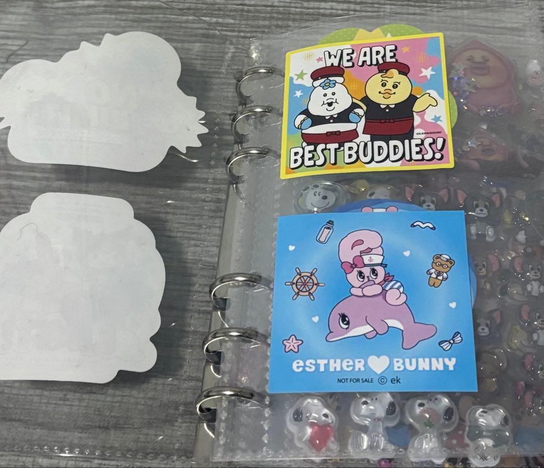 シール帳完成品