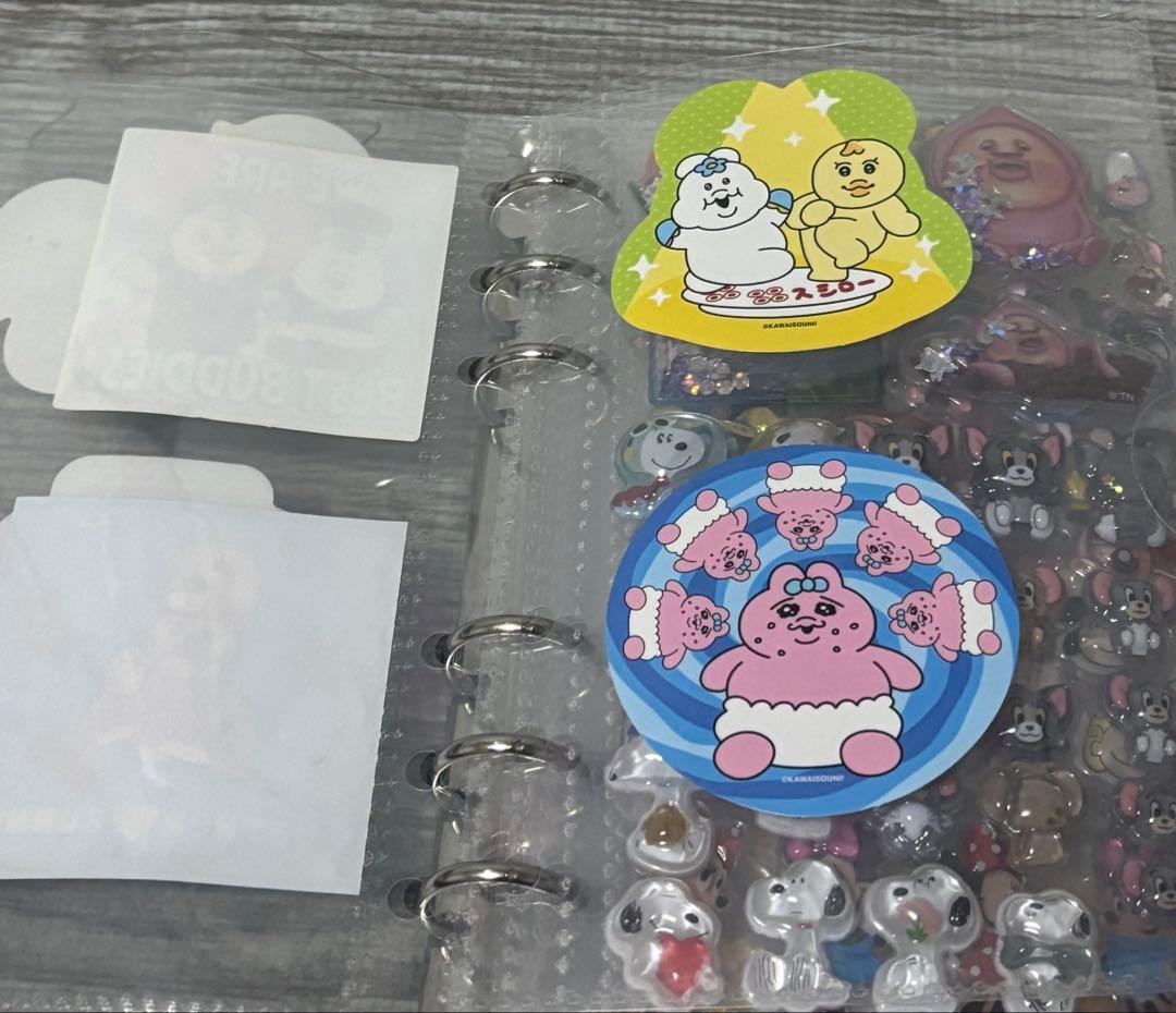 シール帳完成品