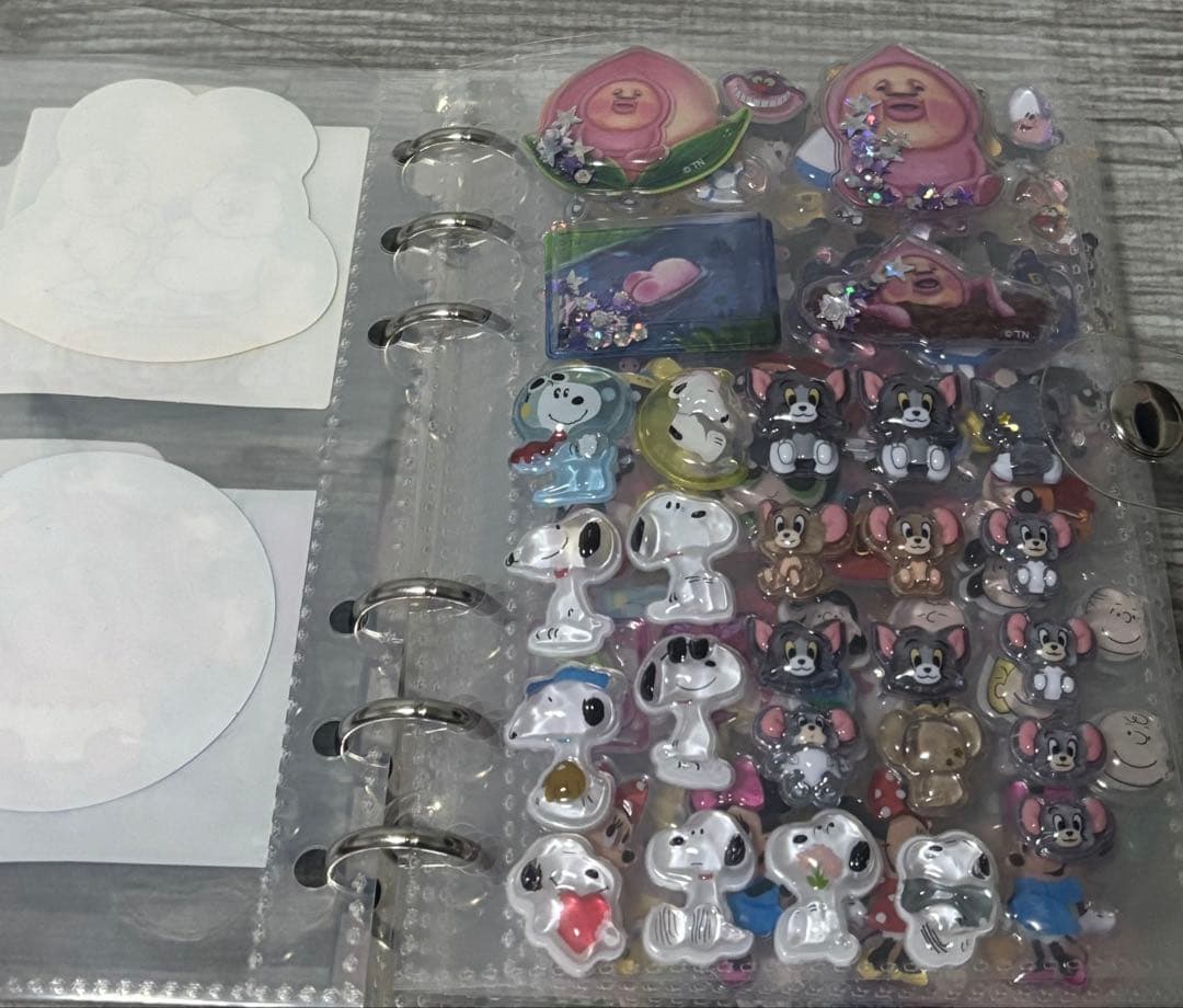 シール帳完成品