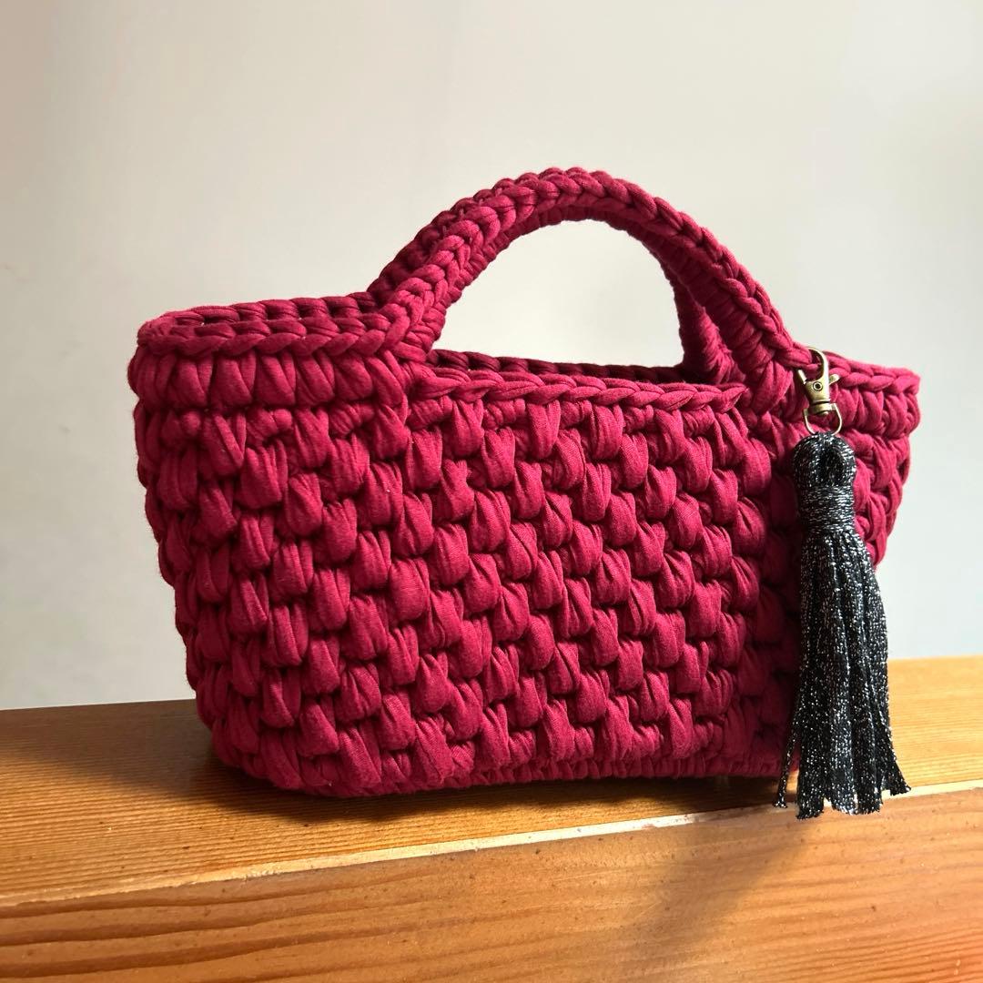 piko様♡ズパゲッティ マルシェバッグ