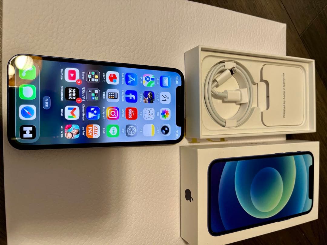 Apple iPhone 12 miniブルー 本体