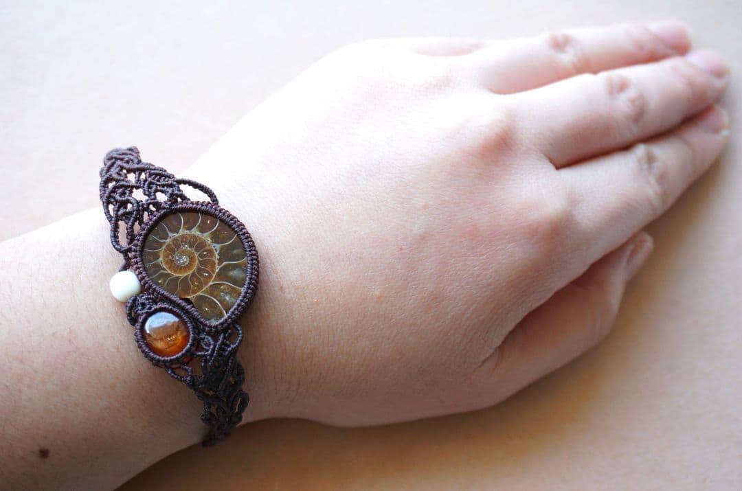 《H様オーダー》マクラメ　ネックレス　ブレスレット