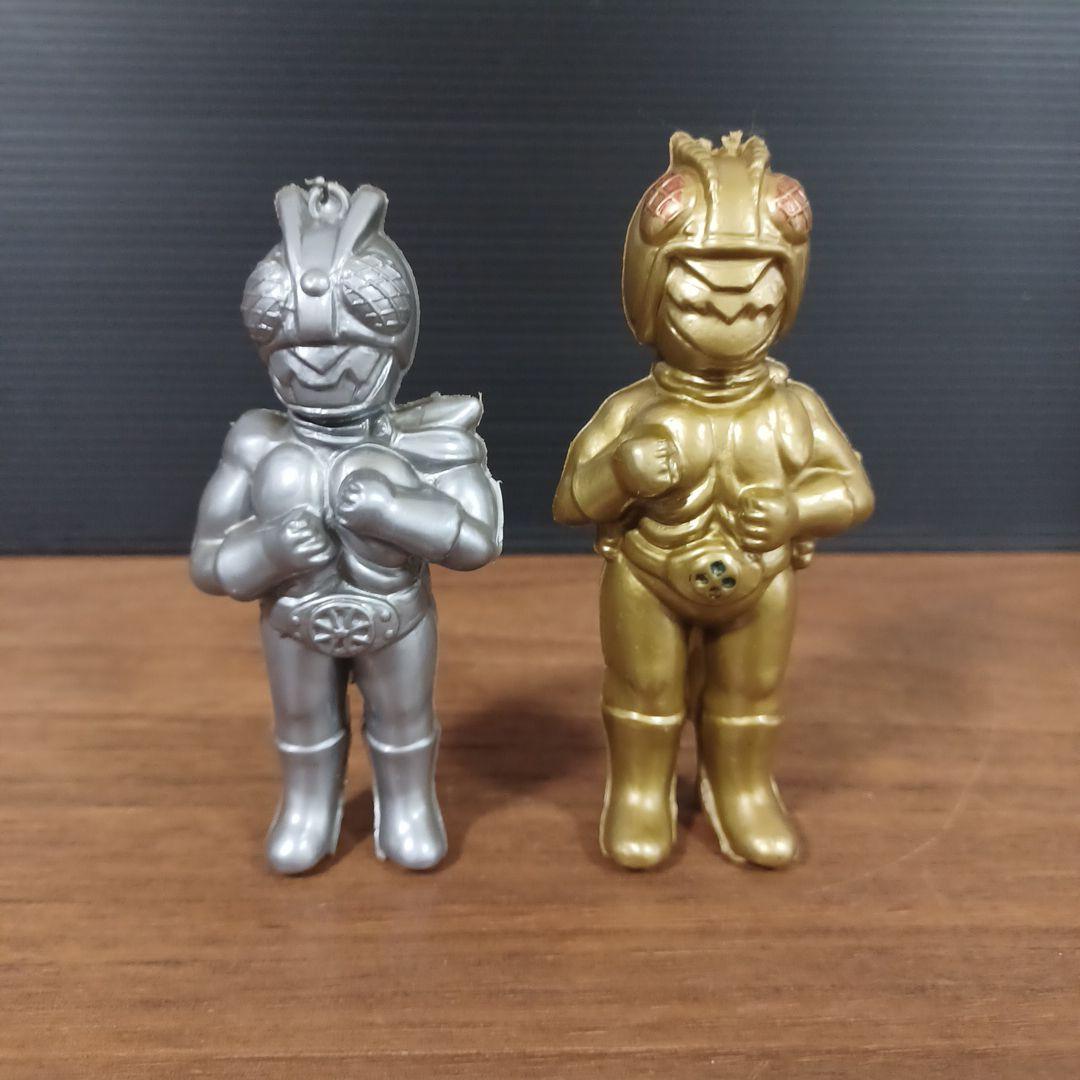 当時物　昭和のヒーロー　ポリ製駄玩具　　10点セット