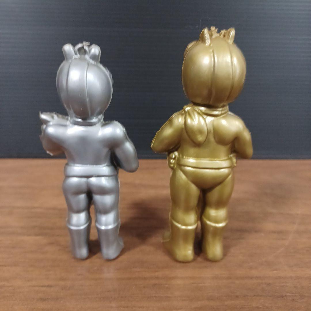 当時物　昭和のヒーロー　ポリ製駄玩具　　10点セット