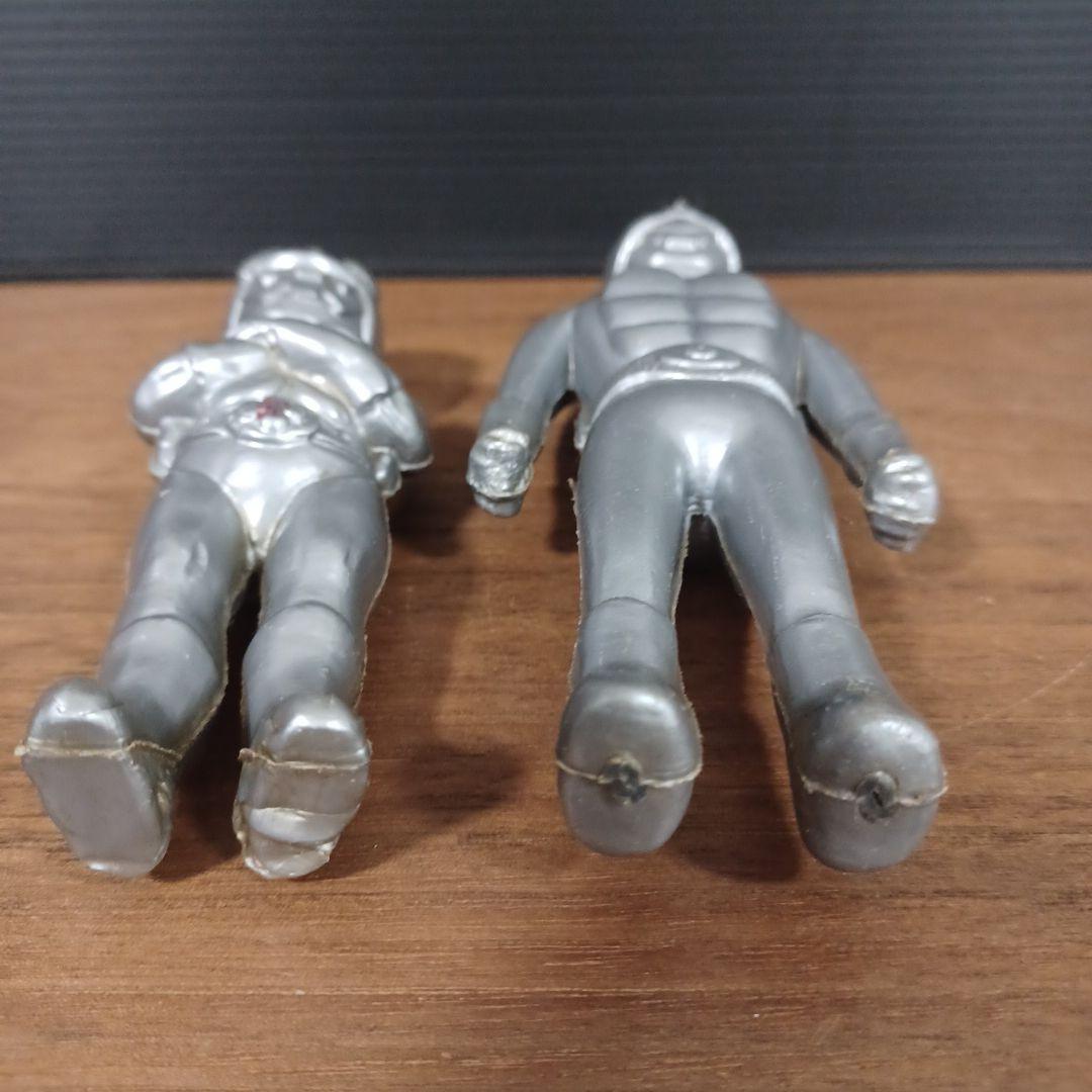 当時物　昭和のヒーロー　ポリ製駄玩具　　10点セット