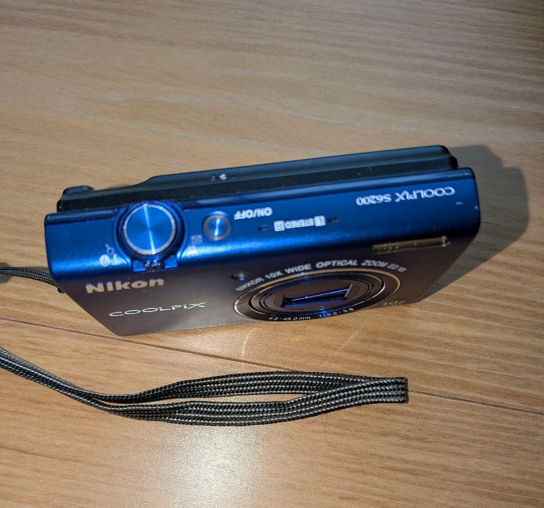 ✨稼働品✨Nikon COOLPIX S6200 ブルー コンデジ