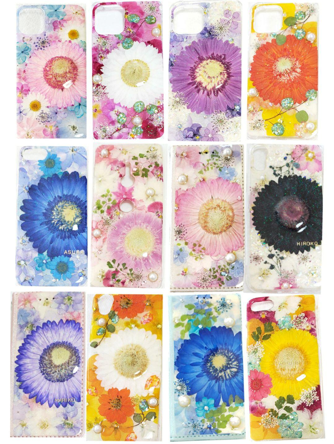 5❁⃘*.全機種対応 押し花ケース オーダー