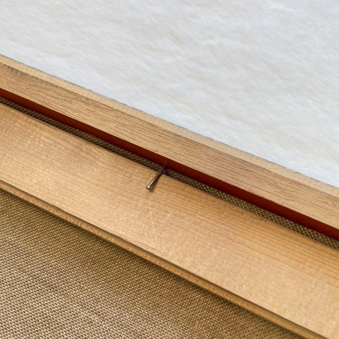 【及川英勝】赤富士 絵画 油彩 縁起物 F4