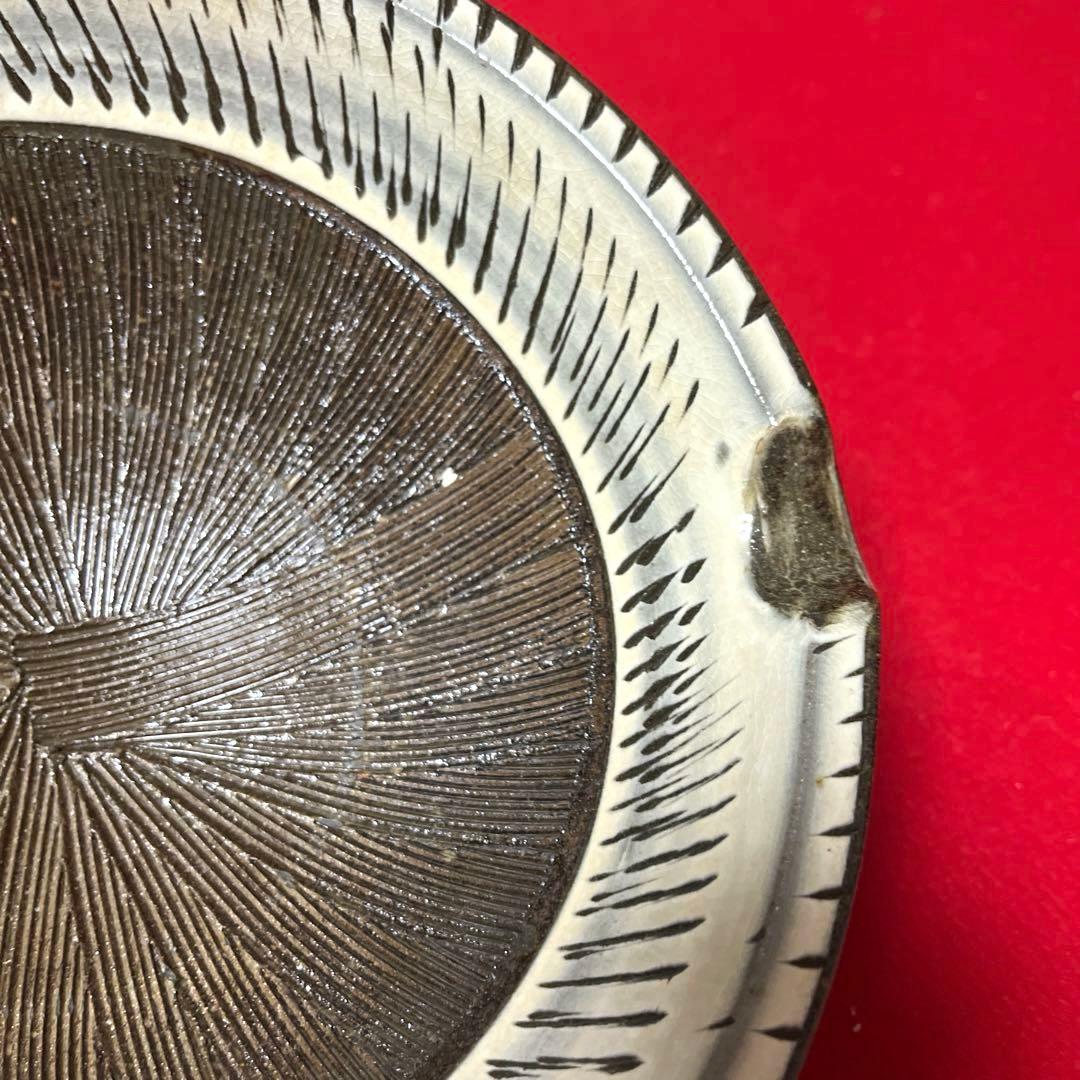 新品未使用/小鹿田焼/７寸飛び鉋すり鉢/坂本工窯