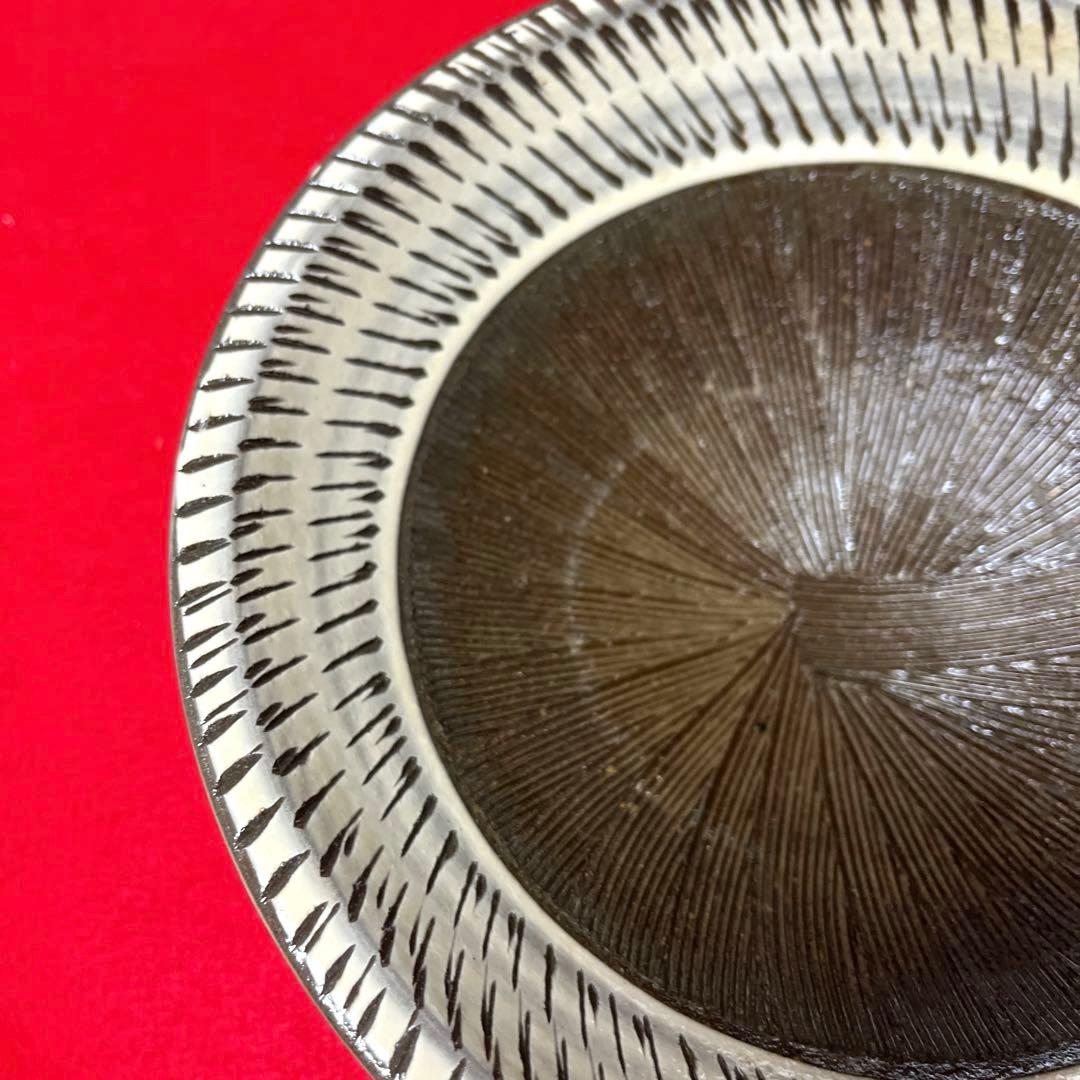 新品未使用/小鹿田焼/７寸飛び鉋すり鉢/坂本工窯