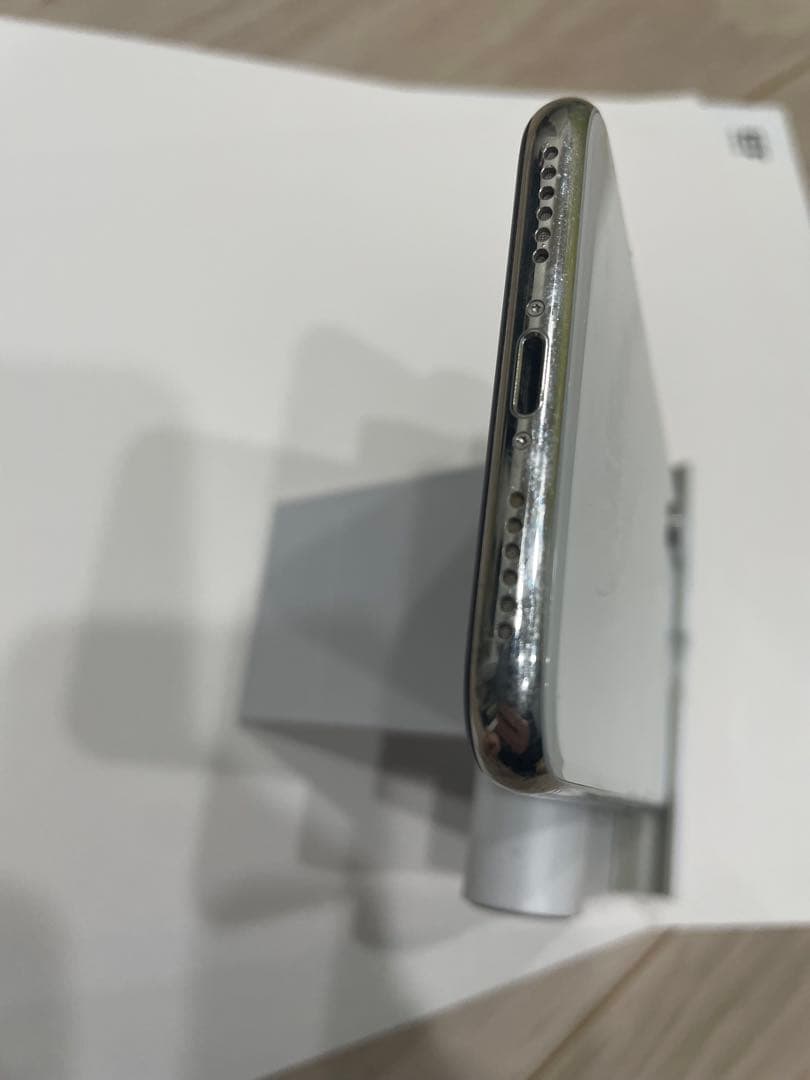 【修理ベース・サブ機に】iPhone X 256GB シルバー｜Face ID
