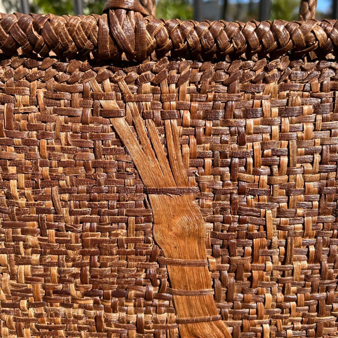 Niko様ご依頼編み込みかごバッグ