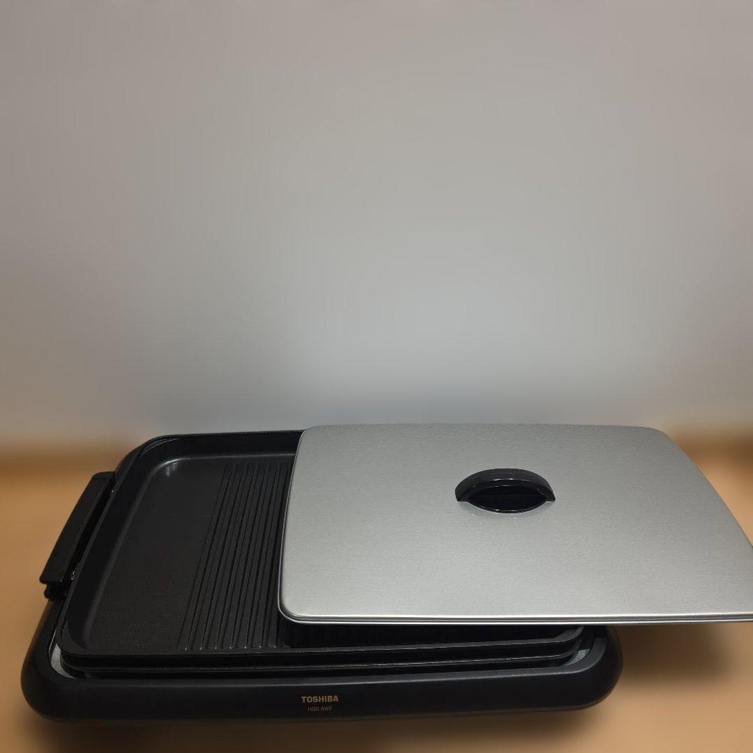 TOSHIBAホットプレート　ブラック