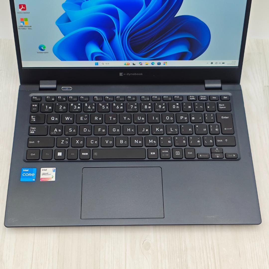 新品バッテリ＆液晶dynabook G83/LW 16/256GB 第13世代②