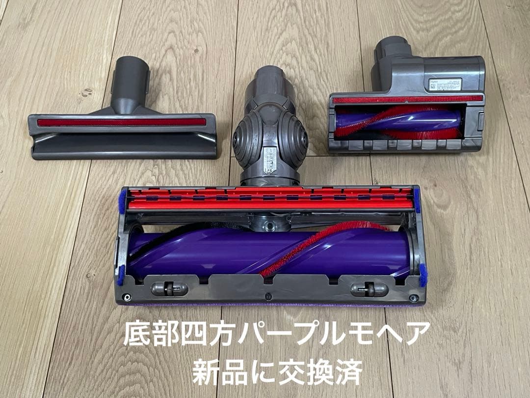 ダイソン(A)V10 SV12 ２本のパイプ ２ヘッドから選択　交換フィルター付