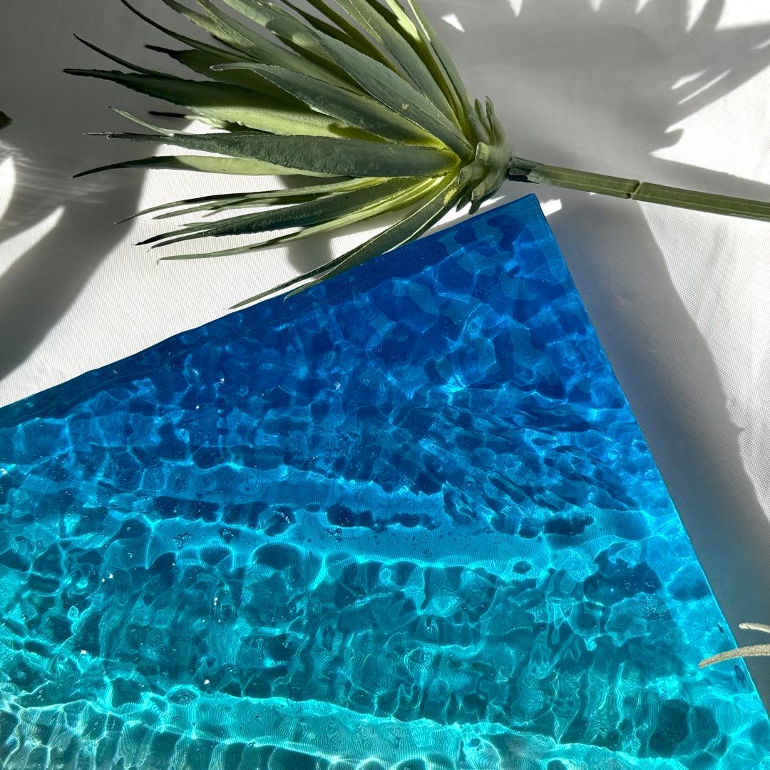 海の置き物　インテリアアート　オーシャンアート　南国　珊瑚　貝殻