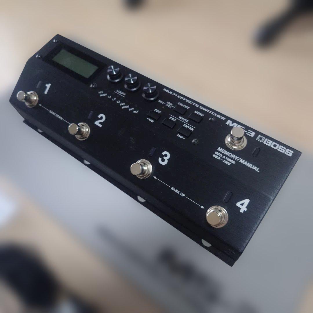 電源スイッチ不良 BOSS MS-3 マルチエフェクトスイッチャー