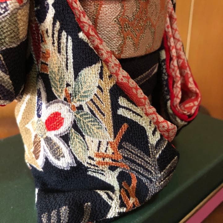古布縮緬細工人形　創作人形　古布手作り細工物