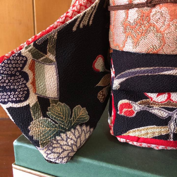 古布縮緬細工人形　創作人形　古布手作り細工物