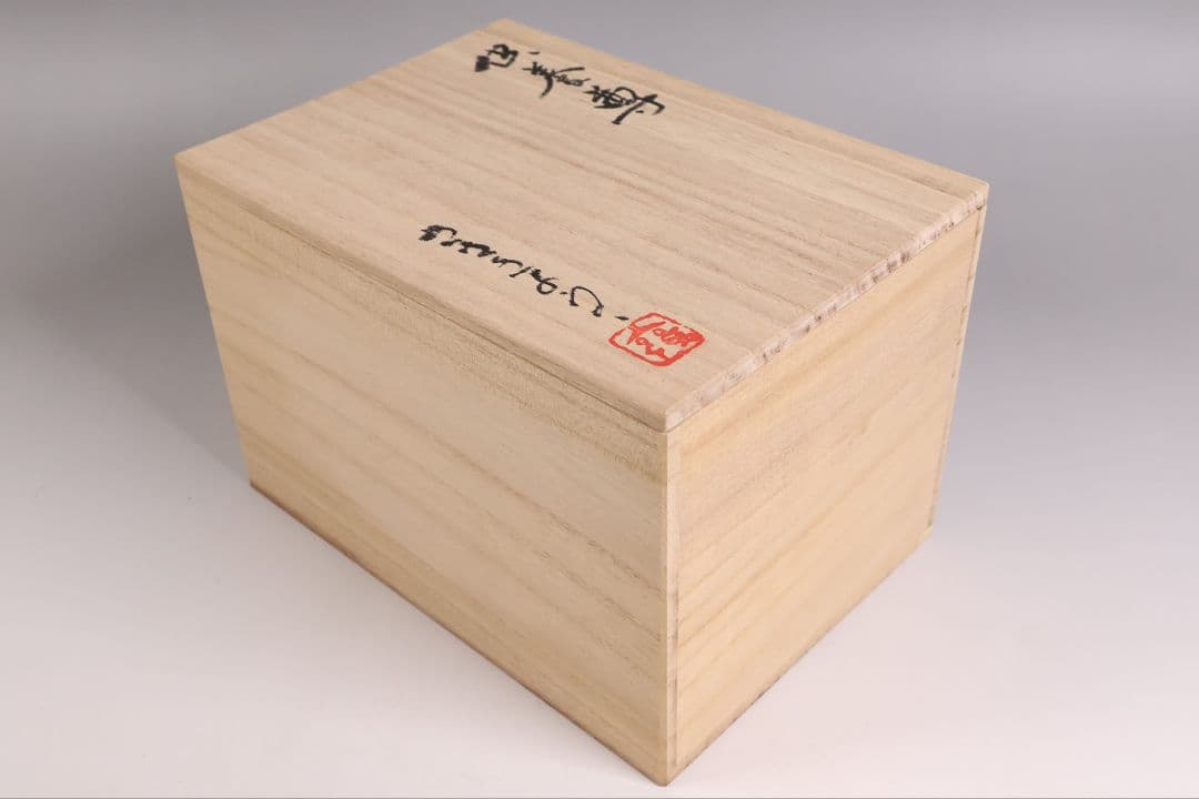 【MB323】陶人形 造形作家 ささきようこ作 供養尊 置物 共箱 土人形 仏像