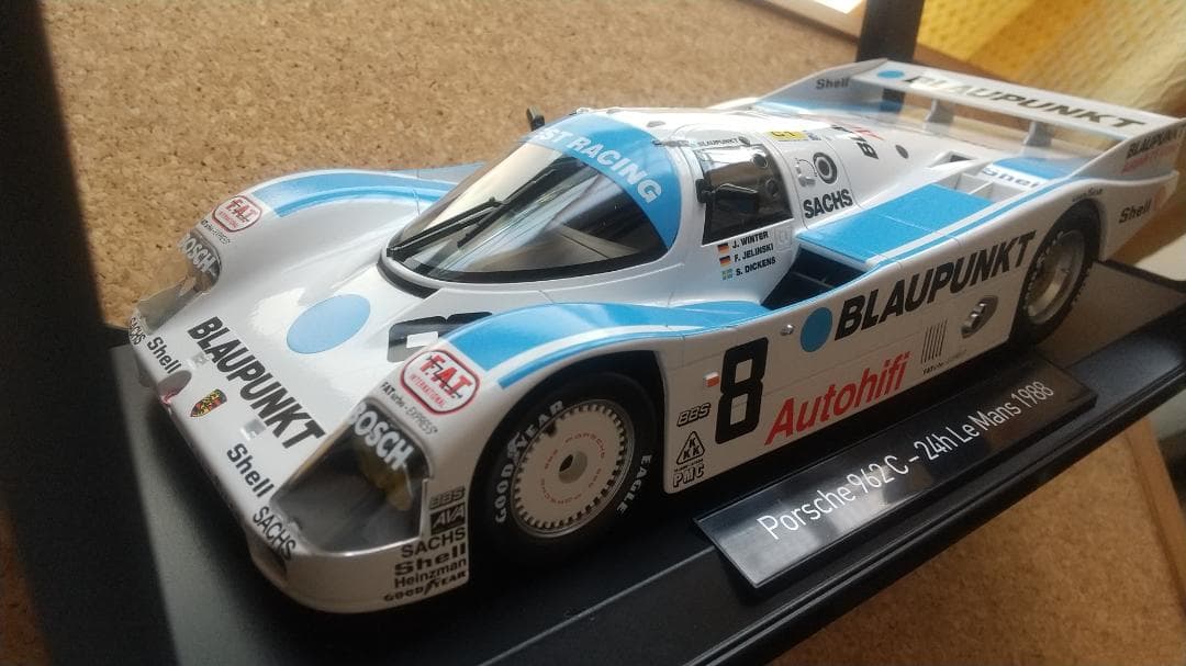 yusuki　　NOREV 1/18 ポルシェ 962C　#8