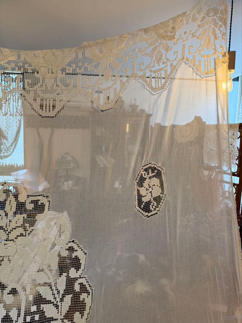 ハンドメイドレースカーテン （sold out）