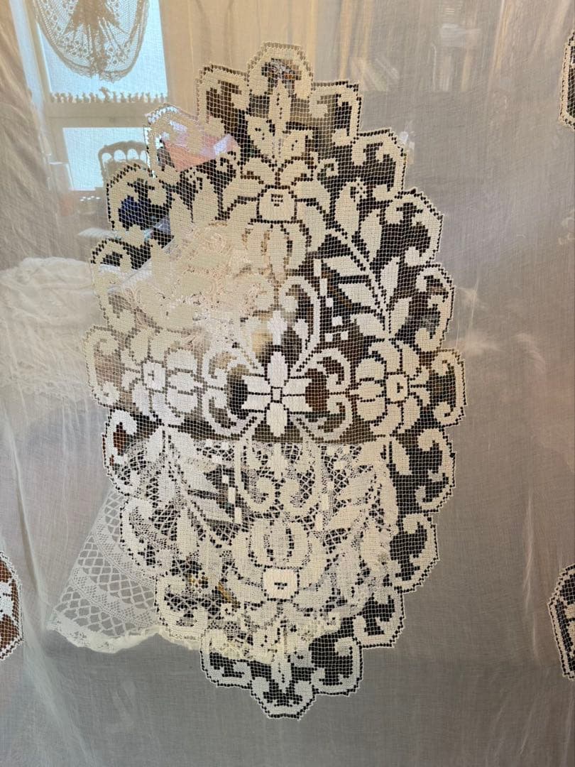 ハンドメイドレースカーテン （sold out）