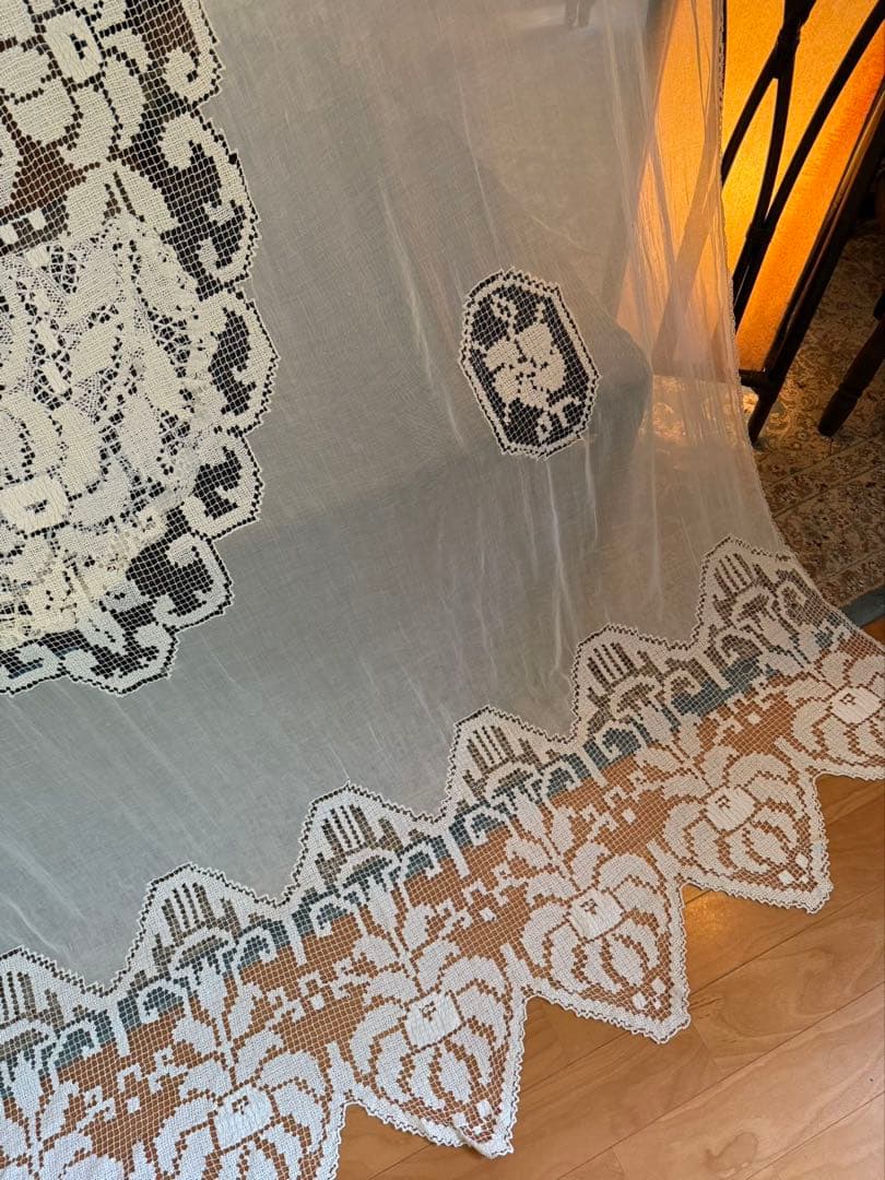 ハンドメイドレースカーテン （sold out）