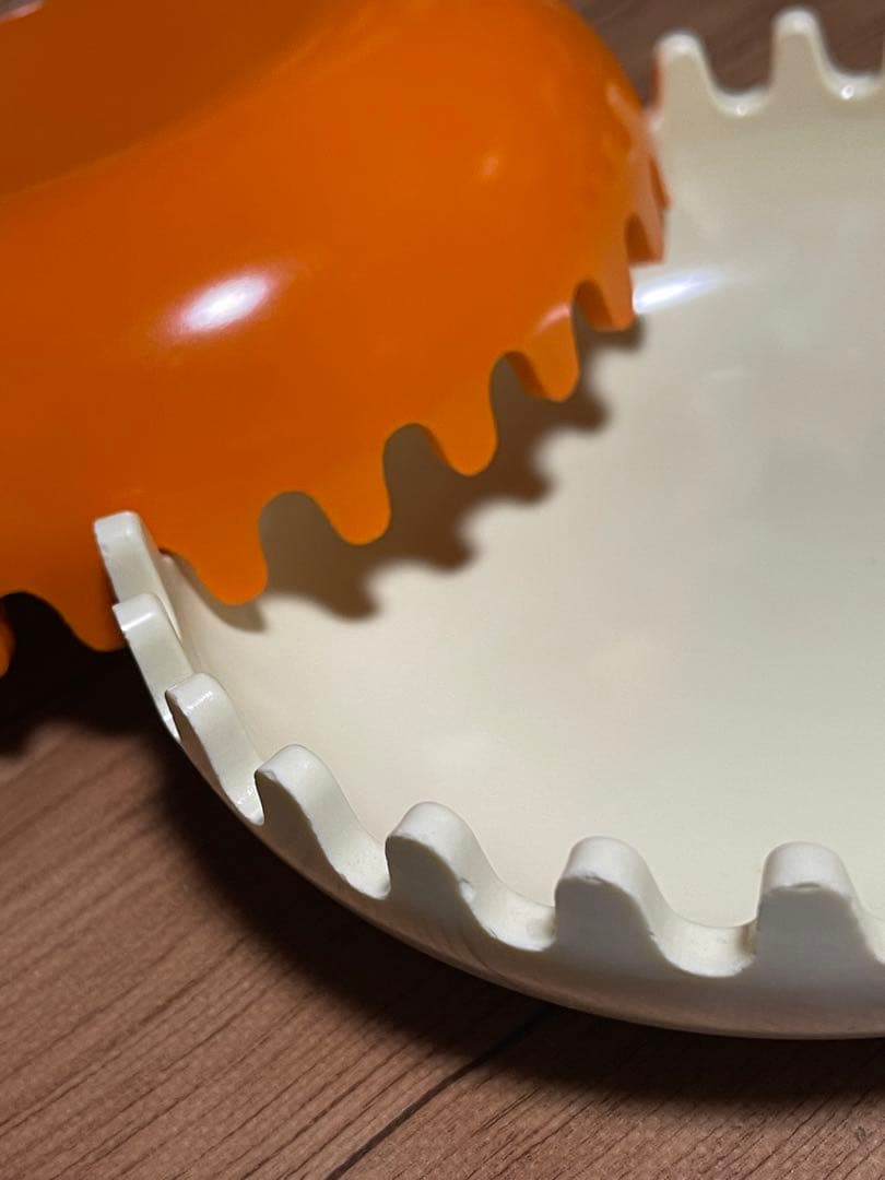 稀少品・クラムボックス・オレンジ&ホワイト