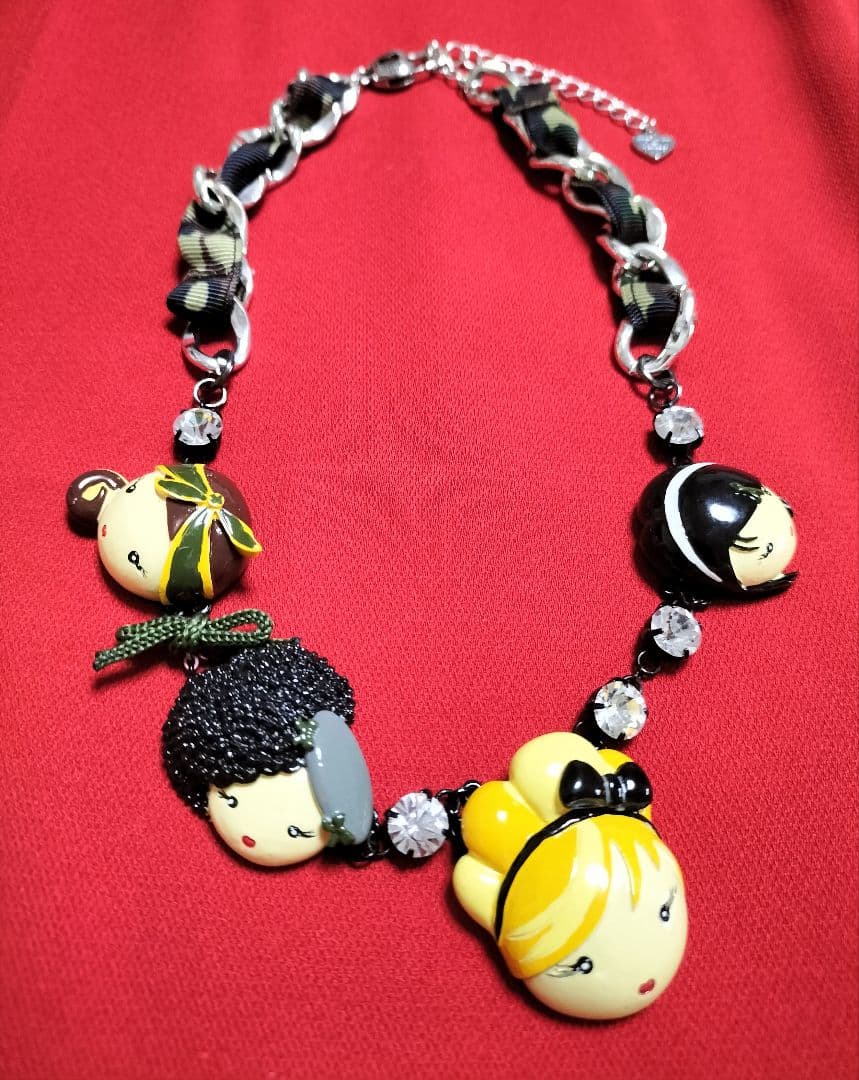 春❀特価！✨HARAJUKU LOVERS✨立体的顔キャラクター希少ペンダント✨